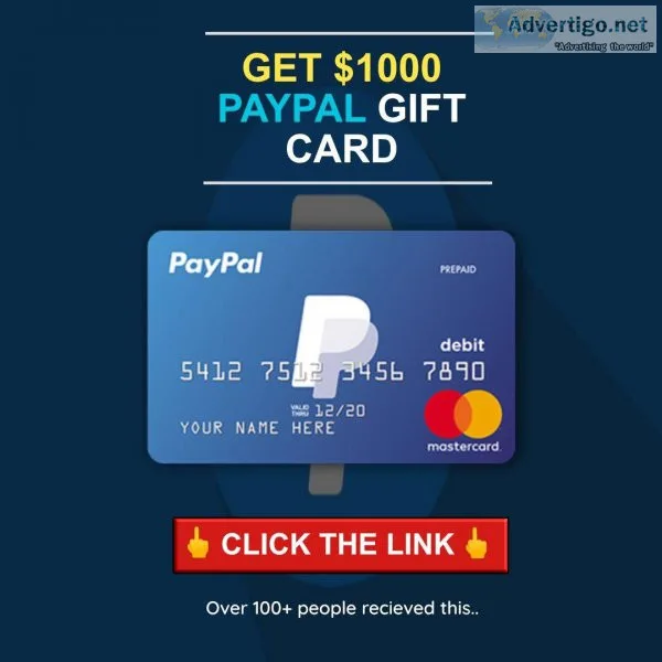 Free PayPal 750 Giveaway Hurry only (5) Is Left