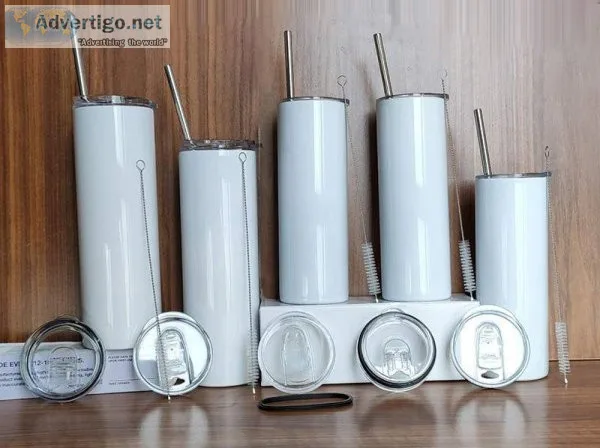 20oz sublimation straight tumbler