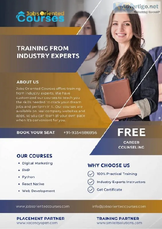 Jobs Oriented Courses