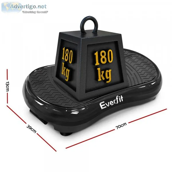 EVERFIT VIBRATION MACHINE PLATE PLATFORM BODY SHAPER HOME GYM FI