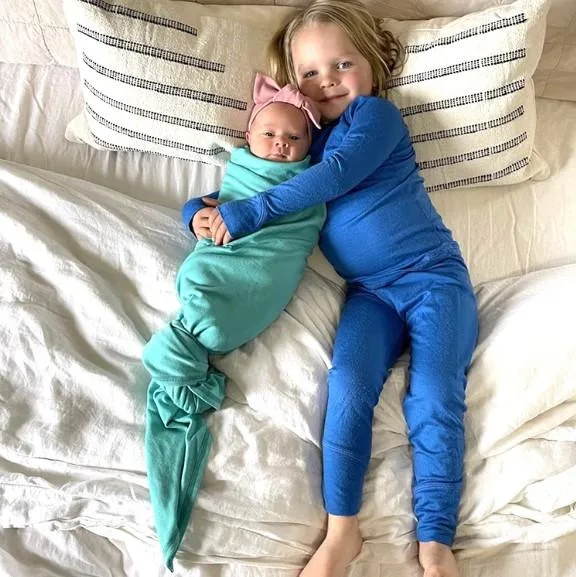 Merino Wool Thermal Swaddle Blanket for Kids  Iksplor