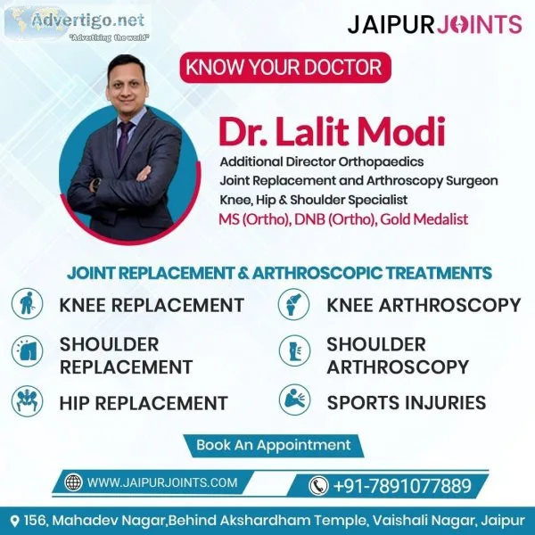 Best orthopedic doctor in jaipur | dr lalit modi