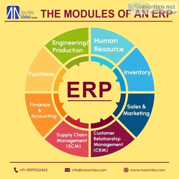 Best erp software solutions in delhi - maxmite global