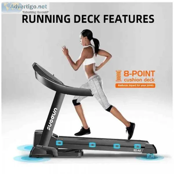 Heavy duty commercial treadmills