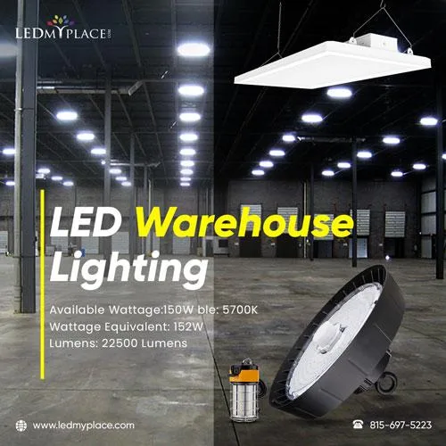 Improve Visibility and Prevent Accidents with LED Warehouse Ligh