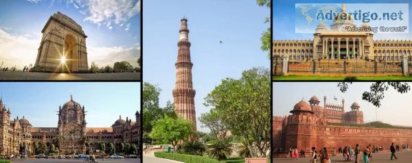 Monuments located in India