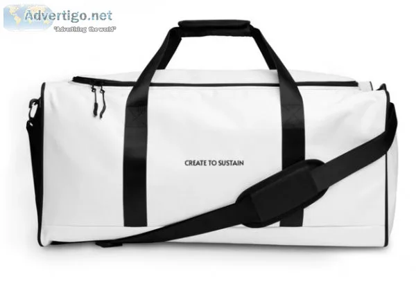 New Sustainable Duffle Bag  Create To Sustain
