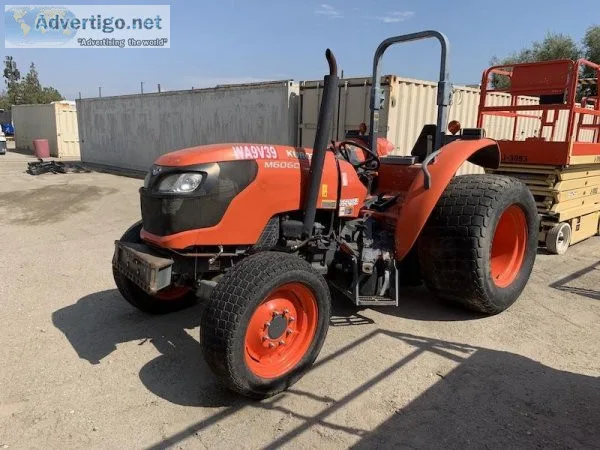 2014 KUBOTA M6060D UTILITY TRACTOR 46402224