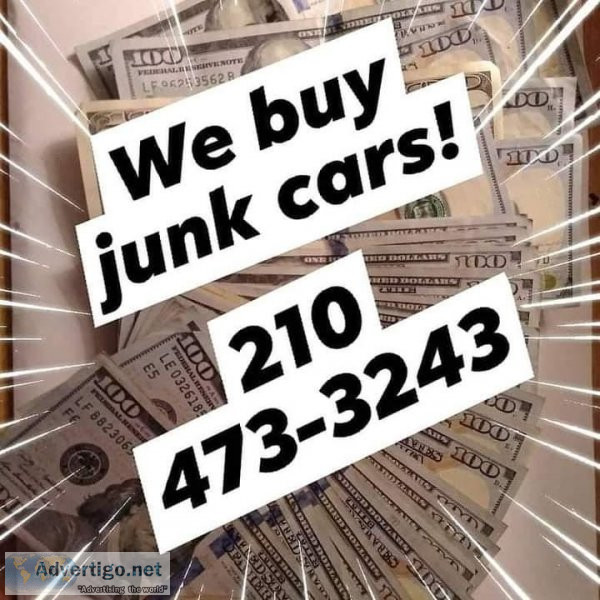 I buy junk abandoned vehicles