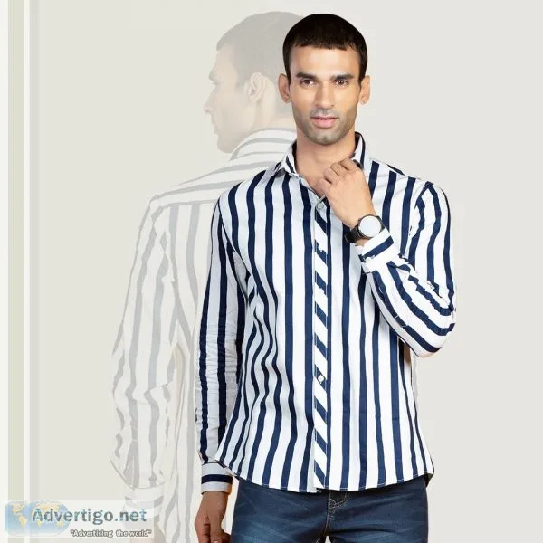 Shop premium quality mens line shirts online at beyoung