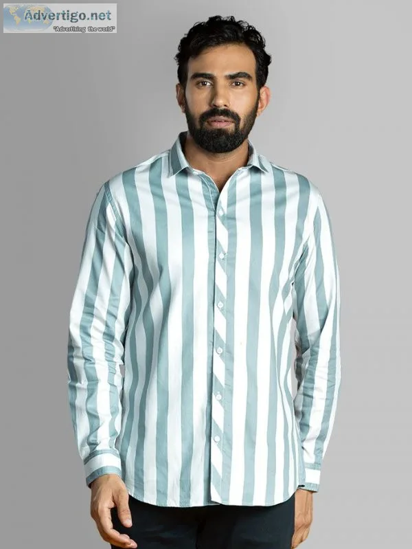 Shop premium quality mens line shirts online at beyoung