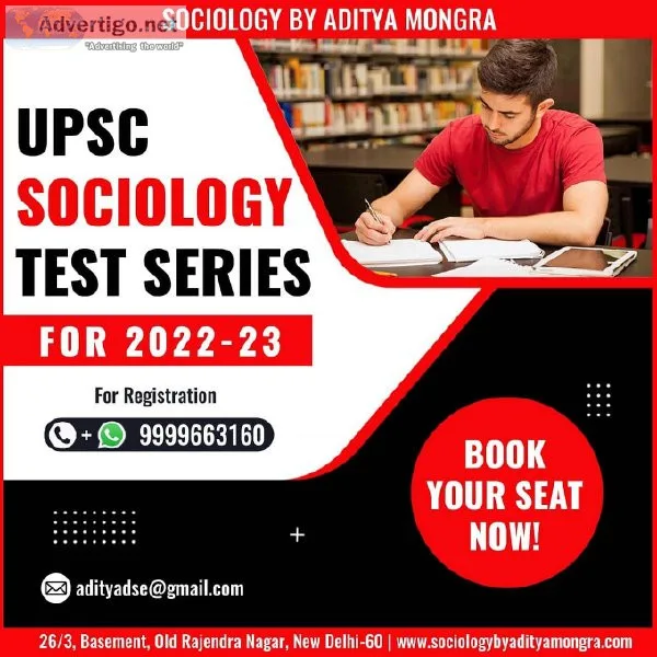 sociology optional test series 2022