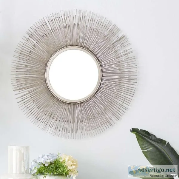 Wall Mirror Decor  Metal Frame Mirror  GwG Outlet
