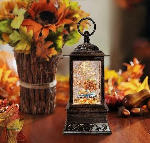 Purchase Lighted Cardinal Snow Globe Lantern for your Home