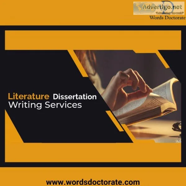 Literature Dissertation Writing Services - Words Doctorate