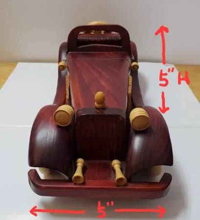 Vintage Wooden Model Car - 20 (Pasadena)