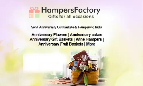 Anniversary gift basket india at absolutely affordable prices