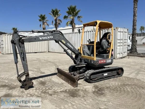 2013 VOLVO ECR38 MINI HYDRAULIC EXCAVATOR 1620105224