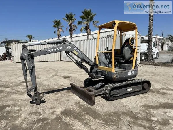 2012 VOLVO ECR28 MINI HYDRAULIC EXCAVATOR 1620104224