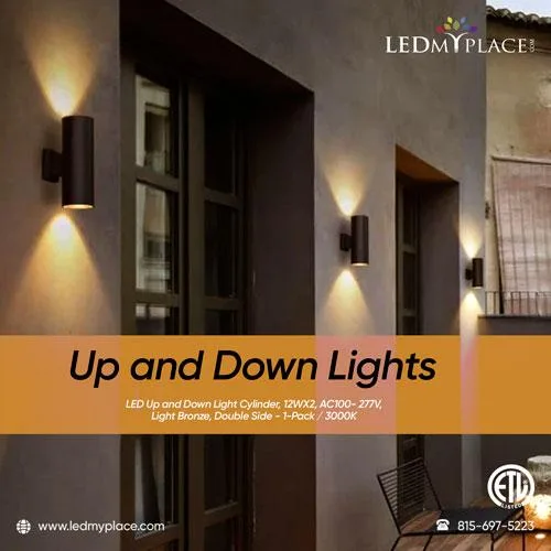 UP and Down Lights Offer Stylish High-Quality Outdoor Lighting