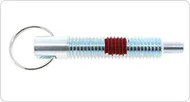 How to use a spring loaded plunger