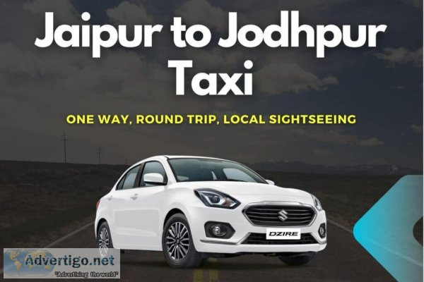 Book jaipur to jodhpur taxi: om taxi zone