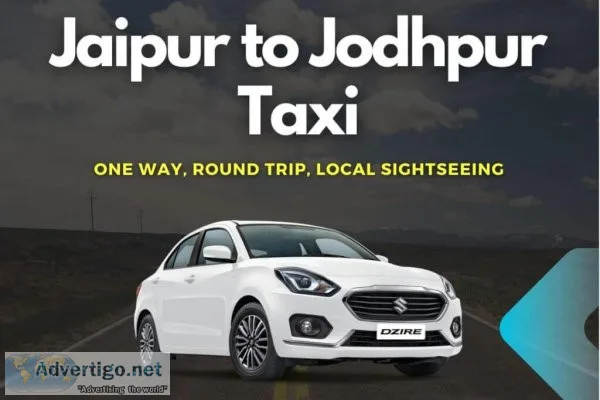 Book jaipur to jodhpur taxi: om taxi zone