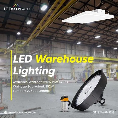 Safe and Injury-Free Working Environment with LED Warehouse Ligh