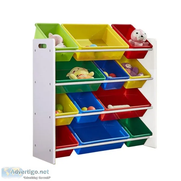 Levede 12Bins Kids Toy Box