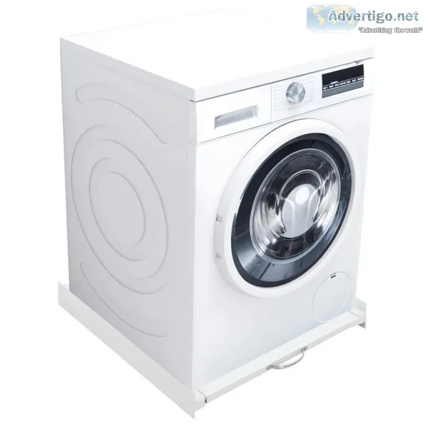 Washing Machine Stacking Kit with Pull-Out Shelf