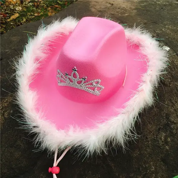 Pink cowgirl hats for sale