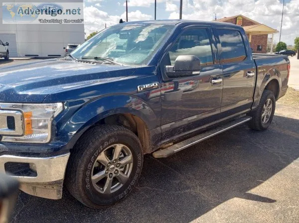 blue 2018 ford F-150