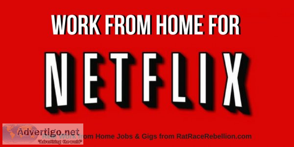 Work from home for Netflix
