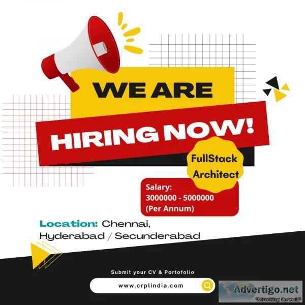 Latest Notifications- Jobs FullStack Architect