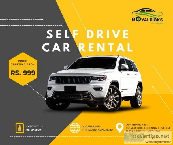 Self drive cars in theni