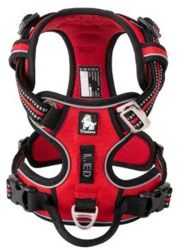 Truelove Pet Reflective Nylon Dog Harness No Pull Adjustable Med