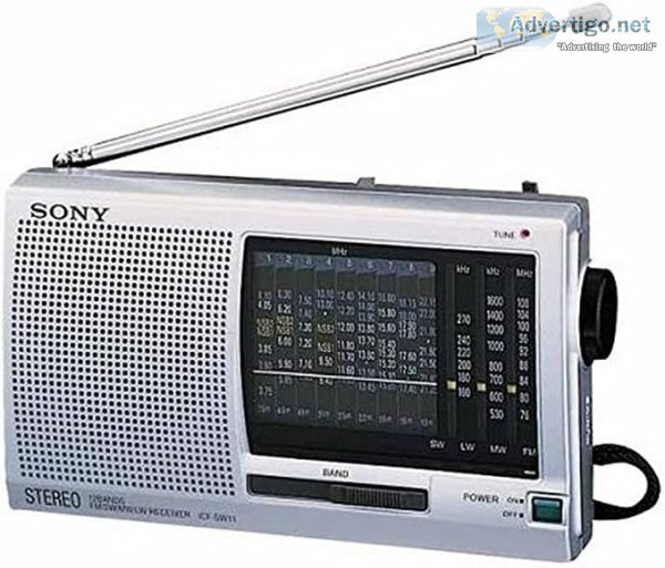 SONY WORLD BAND RECEIVERS FOR SALE