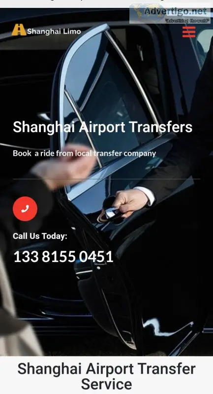 Shanghai airport taxi service