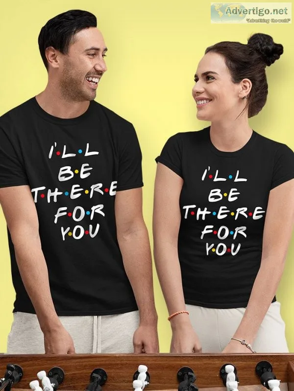 Purchase best range of couple t shirts online at beyoung