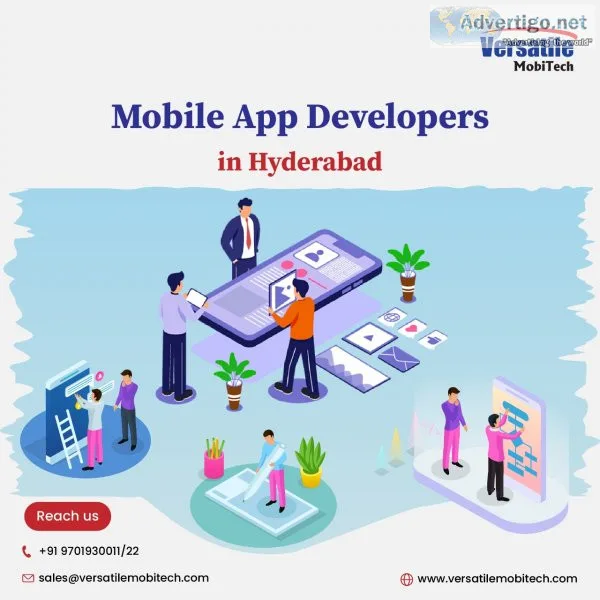 Best app developers in hyderabad | versatile mobitech