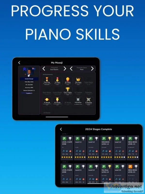 Piano Learning App for Teachers