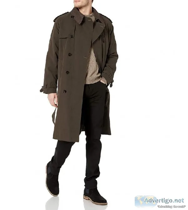 Shop London Fog Men s Iconic Fashionable Coat &ndash Zooloo Leat