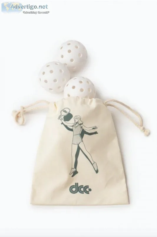 Shop DCC White Pickleball Set Online - Disco Country Club