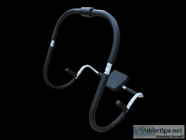 AB CRUNCH ABDOMINAL EXERCISE ROLLER WITH COMPUTER