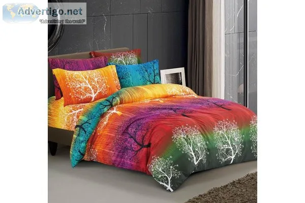 Luxton Double Size Cumbria Fairy Forest Quilt Cover Set