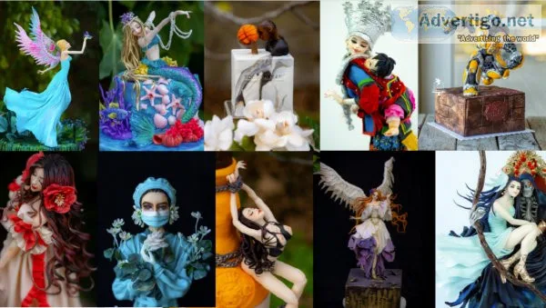 Fondant Cake Class for home business and art lovers