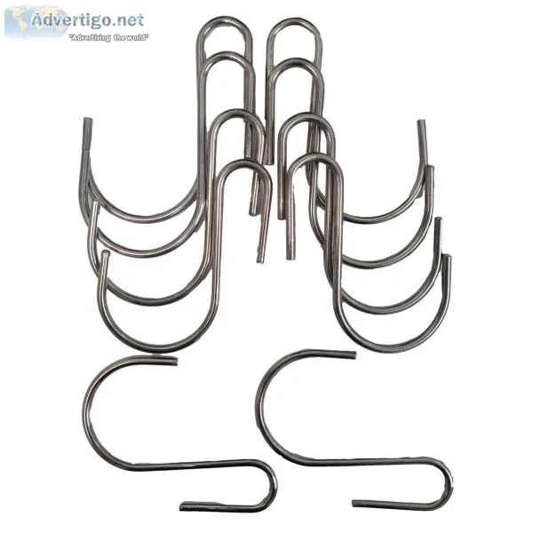 Stainless Steel Hanging Hooks 9cm X 7cm 50 Pieces