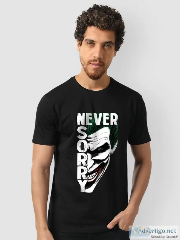 Get exclusive collection of joker t shirts online at beyoung