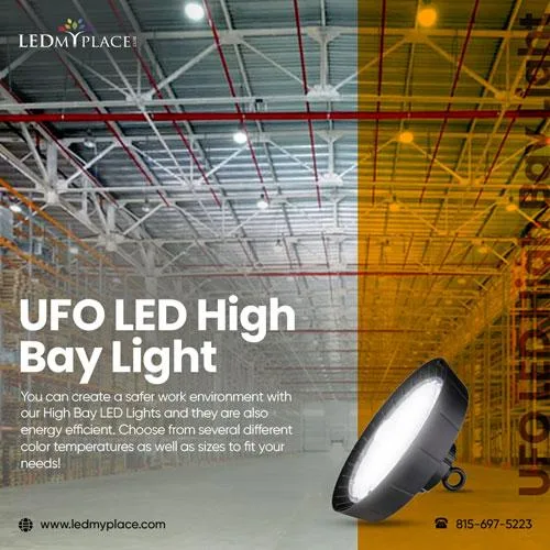 Get the Best Output with UFO LED High Bay Light from LEDMyplace