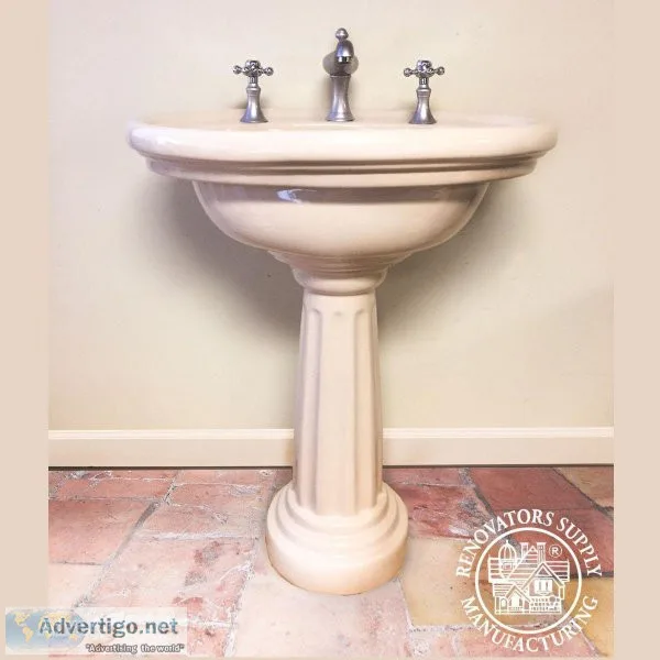 Victorian Bathroom Pedestal Sinks